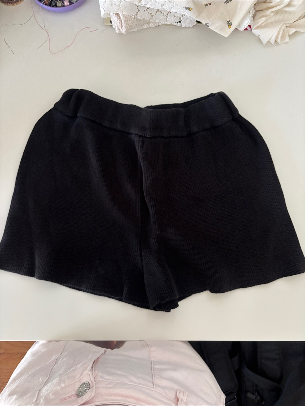Babaa black shorts no35